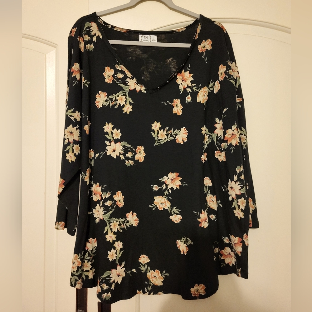Maurices 3X Long Sleeve Top